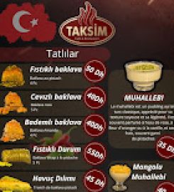 Taksim : Café & Restaurant